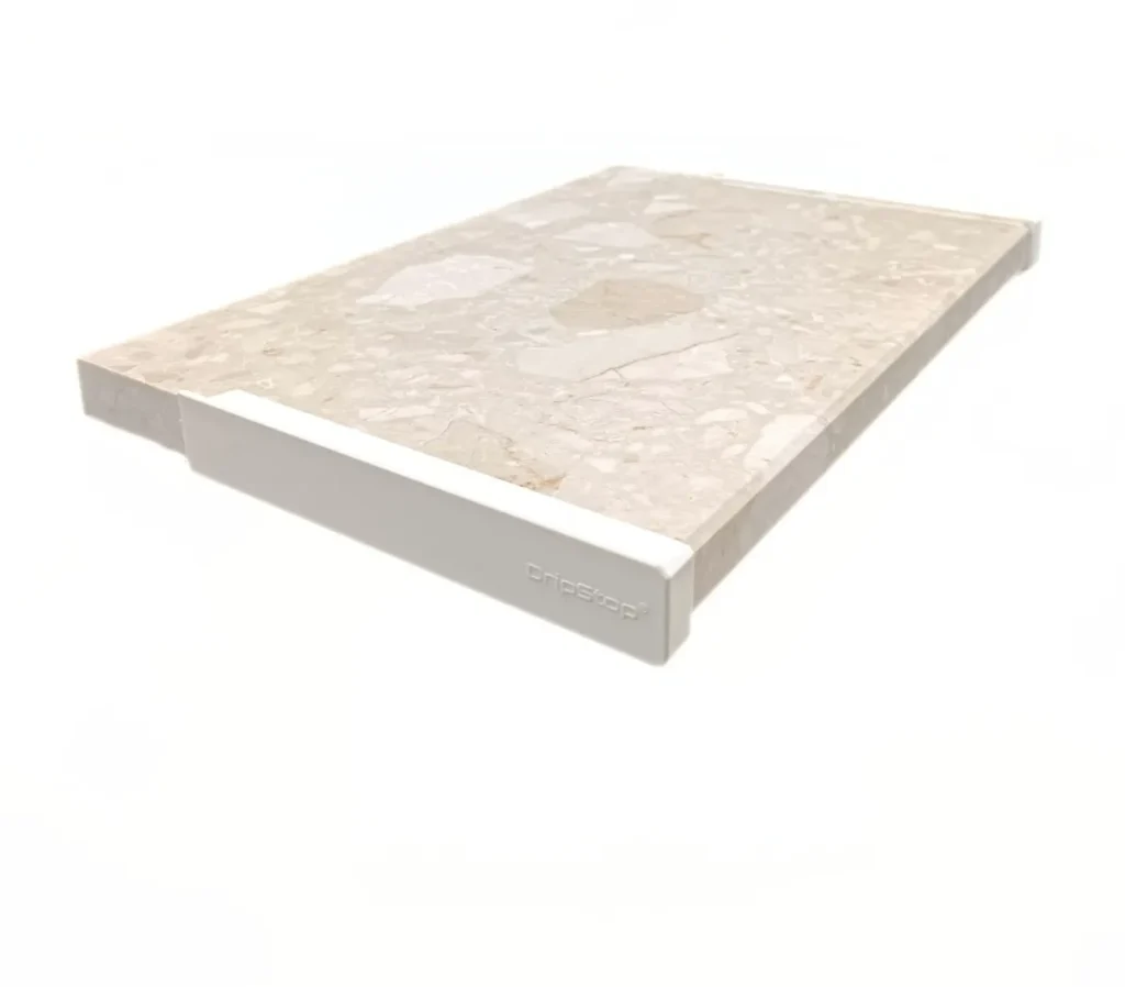 Parapet Konglomerat Marmurowy DripStop® Botticino 22cm